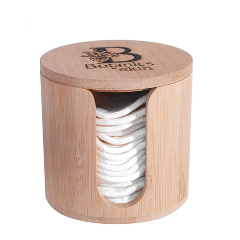 Soft Bamboo Re-Usable Cleansing Pads & Pod